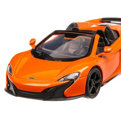 McLaren 650S Spider 2017, macheta auto scara 1:24, portocaliu, Motor Max