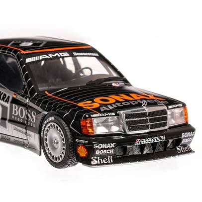 Mercedes-Benz 190 EVO II  DTM  Sonax 1992, macheta auto scara 1:18, negru, Solido