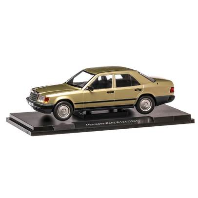 Mercedes-Benz 200 D (W124) 1984, macheta auto, scara 1:18, verde metalizat, MCG