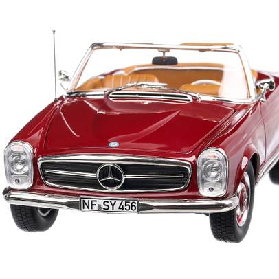 Mercedes-Benz 230 SL 1963, macheta  auto, scara 1:18, rosu, Norev
