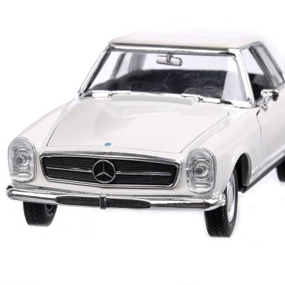 Mercedes-Benz 230 SL (W113) 1963, macheta auto, scara 1:24, alb, Welly