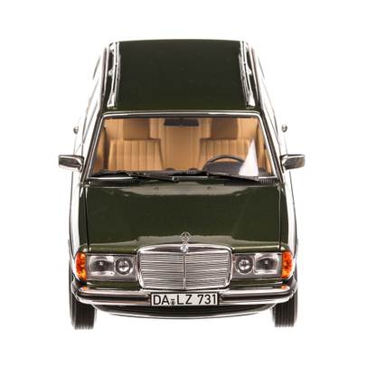 Mercedes-Benz 230T (W123) 1980, macheta auto scara 1:18, verde metalizat, Norev