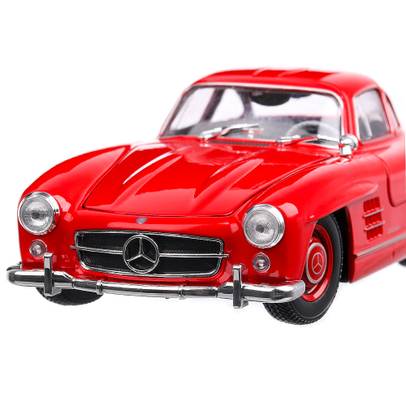 Mercedes-Benz 300 SL (W198) 1954, macheta auto, scara 1:24, rosu, Welly