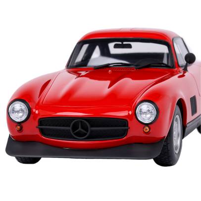 Mercedes-Benz 300SL AMG 1974, macheta auto, scara 1:18, limited edition, rosu, OttOmobile