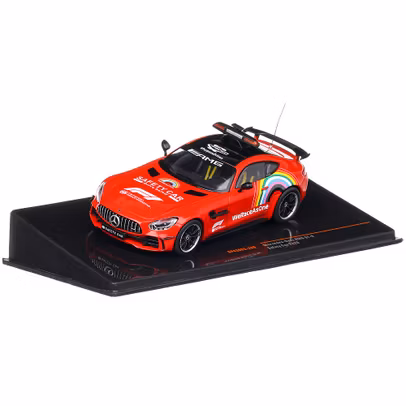 Mercedes-Benz AMG GT-R Safety car Toskana GP F1 2020, macheta auto, scara 1:43, rosu, IXO