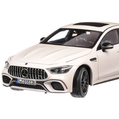 Mercedes-Benz AMG GT S 4-Matic 2019, macheta auto scara 1:18, alb, Norev