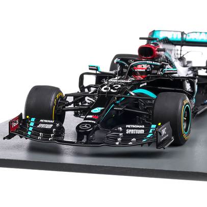 Mercedes-Benz AMG Petronas Motorsport F1 W11 EQ Power+ #63 George Russel 2020, macheta  auto, scara 1:18, negru, Spark
