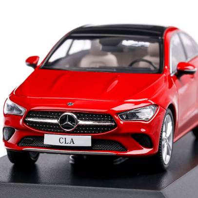 Mercedes-Benz CLA Coupe (C118) 2019, macheta auto scara 1:43, rosu, Spark