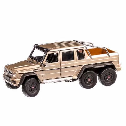 Macheta auto Mercedes-Benz G63 AMG 6X6 2015 bej 1:24