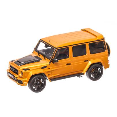 Mercedes-Benz Brabus G850 2015, macheta auto scara 1:18, galben metalizat, GT-Spirit