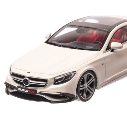 Mercedes-Benz  S65 Coupe Brabus 900 2019, macheta auto scara 1:18, alb, GT-Spirit