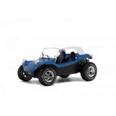 Meyers Manx Buggy cu prelata 1970, macheta auto, scara 1:18, albastru, Solido