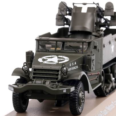 MGMC M16 1944, macheta vehicul militar, verde, scara 1:43, Magazine Models