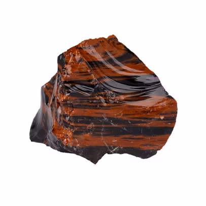 Mineralele pamantului nr.118 - Obsidian Mahon