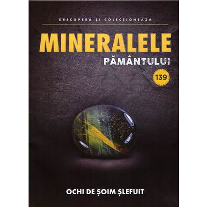 Mineralele pamantului nr.139 - Ochi de soim slefuit