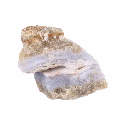 Mineralele pamantului nr.81 - Calcedonie albastra