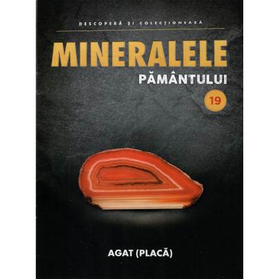 Mineralele pamantului nr.19 - Agat (placa)