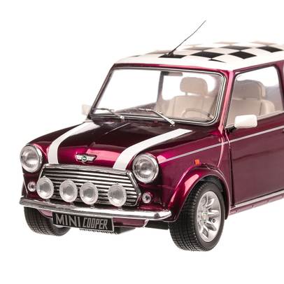 Mini Cooper Sport 1997, macheta auto, scara 1:18, violet, Solido