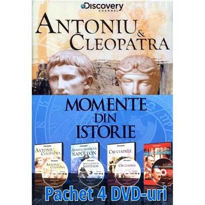 Colectia Momente din istorie - Pachet 4 DVD uri