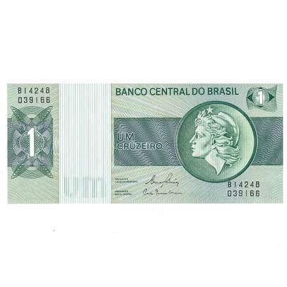 Monede si Bancnote de pe Glob Nr.245 - 1 cruzeiro