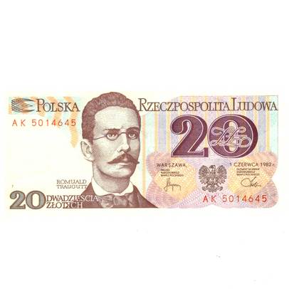 Monede si Bancnote de pe Glob Nr.122 -  20 de zloti