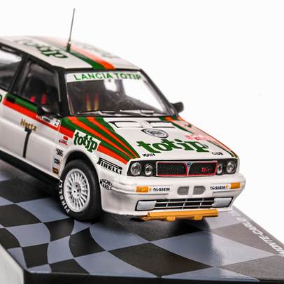 Colectia Raliul Monte Carlo Nr. 47 - Lancia Delta HF 4WD 1988 - macheta47