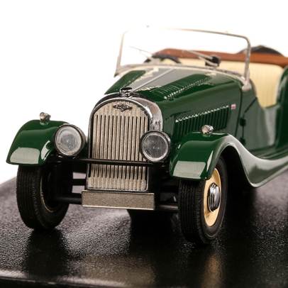 Morgan 4/4 Flat Radiator S1 1936, macheta auto, scara 1:43, verde, Neo