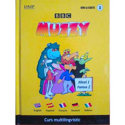 BBC Muzzy - Curs multilingvistic vol. 3 - Dvd si carte