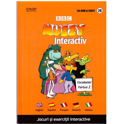 BBC Muzzy Interactiv - Jocuri si exercitii interactive vol. 28 - CD si carte