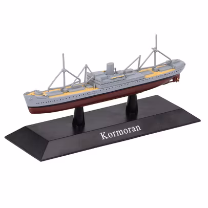 Macheta Crucisator auxiliar Kormoran scara 1:1250 - Nave militare nr.11