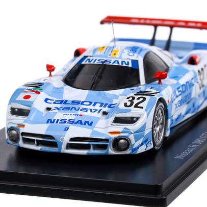 Nissan R390 GT1 #32 1998, macheta auto, scara 1:43, bleu, Spark