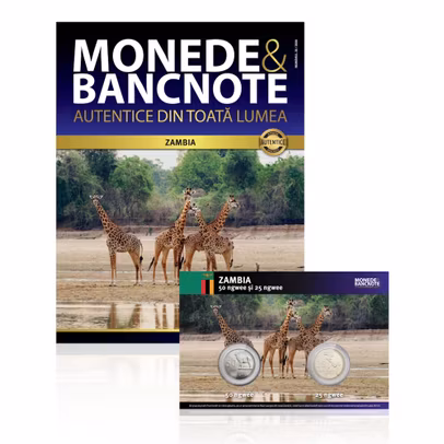 monede 50 ngwee si 25 ngwee Zambia Nr.25 Monede si Bancnote Autentice