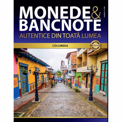 monede 10 pesos si 20 pesos Columbia Nr.27 Monede si Bancnote Autentice - revista