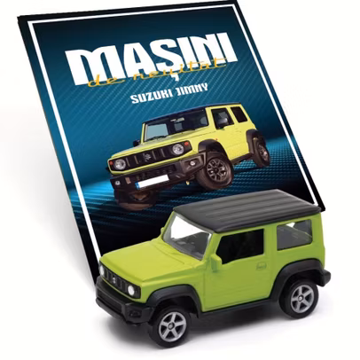 Suzuki Jimny verde macheta 1:60 Masini de neuitat Nr.29