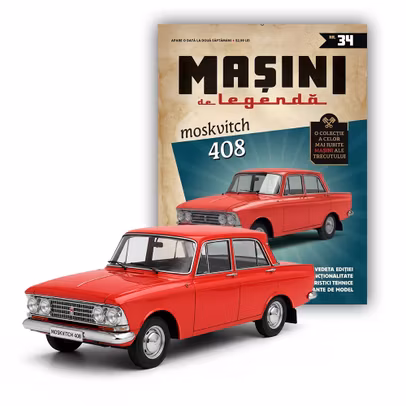 Macheta Trabant 601 alb Masini de Legenda Nr.33 1:43 DeAgostini