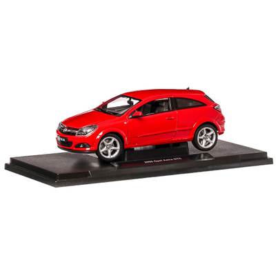 Opel Astra H GTC 2005, macheta auto, scara 1:18, rosu, Welly