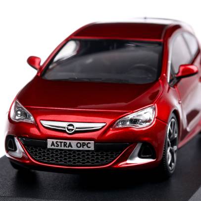 Opel Astra J OPC 2006, macheta auto scara 1:43, visinu metalizat, iScale