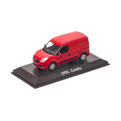 Opel Combo D 2016, macheta auto scara 1:43, rosu, window box, Norev