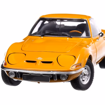Opel GT 1970, macheta auto, scara 1:18, portocaliu, Minichamps