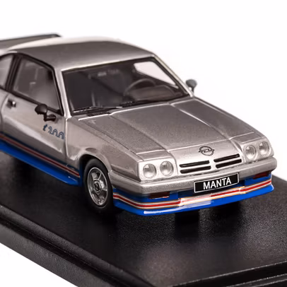 Opel Manta B i200 1984, macheta auto, scara 1:43, argintiu, Neo