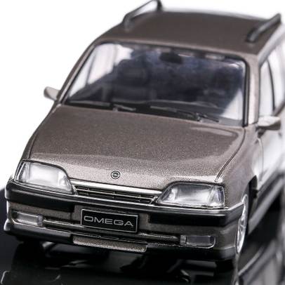 Opel Omega A2 Caravan 1990, scara 1:43, gri metalizat, Ixo