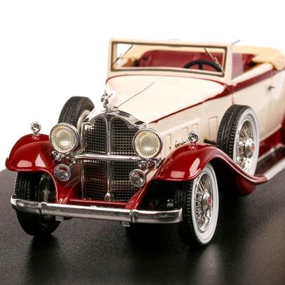 Packard 902 Standard Eight Convertible 1932, macheta auto, scara 1:43, crem cu rosu, Neo