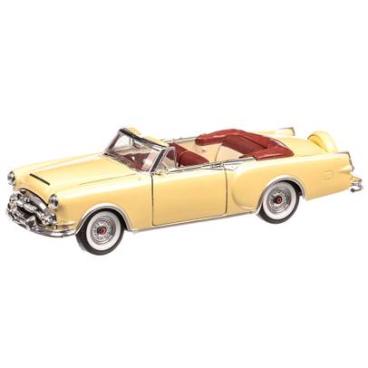 Packard Caribbean 1953, macheta auto, scara 1:24, bej, Welly