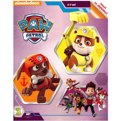 Carte cu activitati nr.3 - Paw Patrol