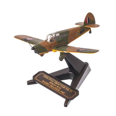 Percival Proctor Mk.iV RM221 RAF RADIO TRAINER 1945, macheta avion scara 1:72, camuflaj, Oxford