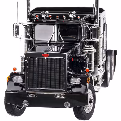 Peterbilt 359 1967, macheta camion, scara 1:18, negru, Road Kings
