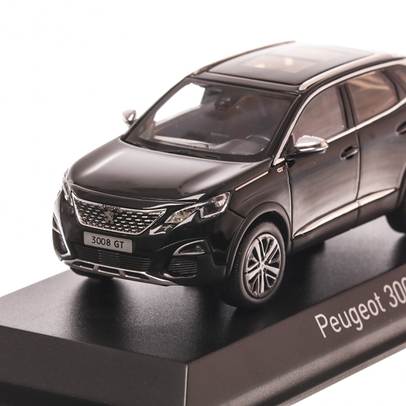 Peugeot 3008 GT 2016, scara 1:43, negru, Norev