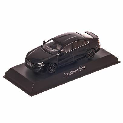 Peugeot 508 2018, scara 1:43, negru, Norev