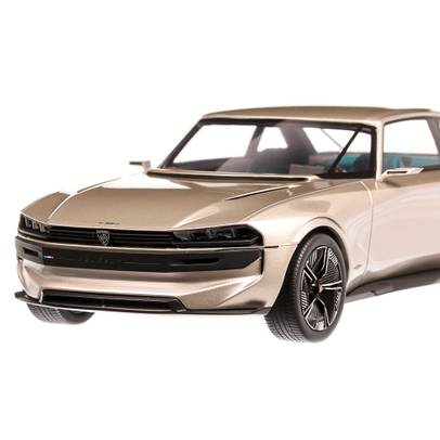 Peugeot E-Legend Concept 2019, macheta auto, scara 1:18, argintiu, OttOmobile