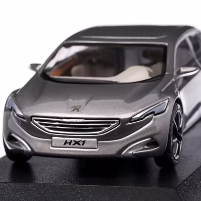 Peugeot HX1 IAA Frankfurt 2011, macheta auto scara 1:43, gri, Norev